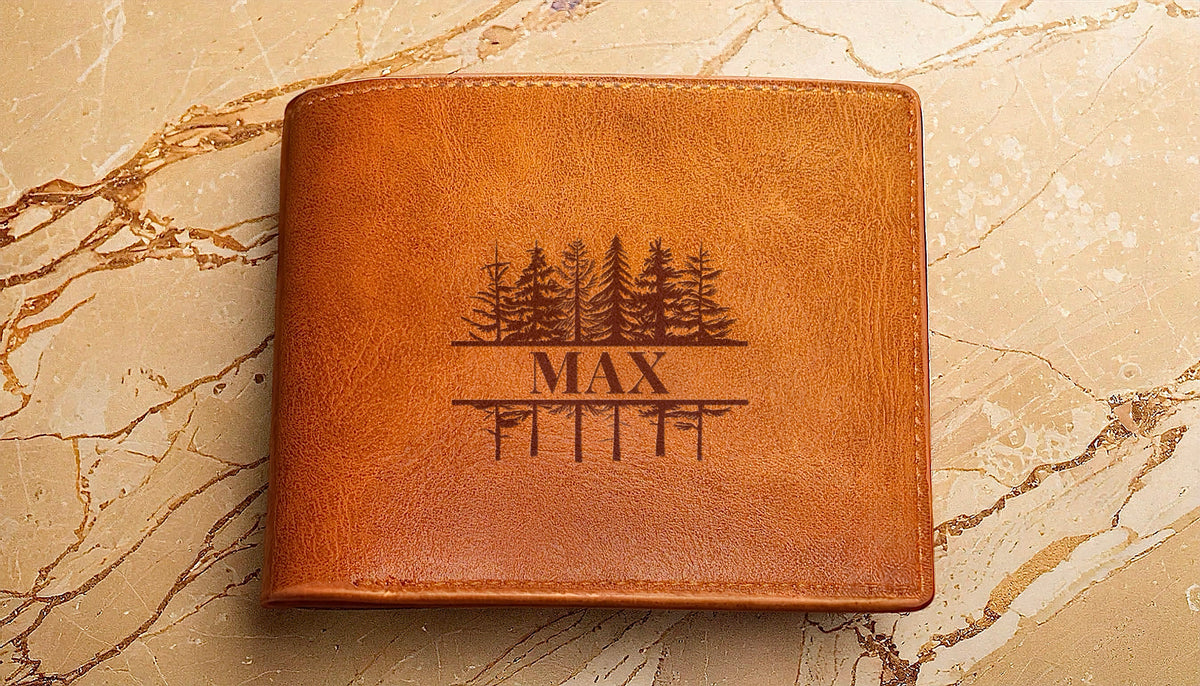 Personalised Woodland Name Wallet
