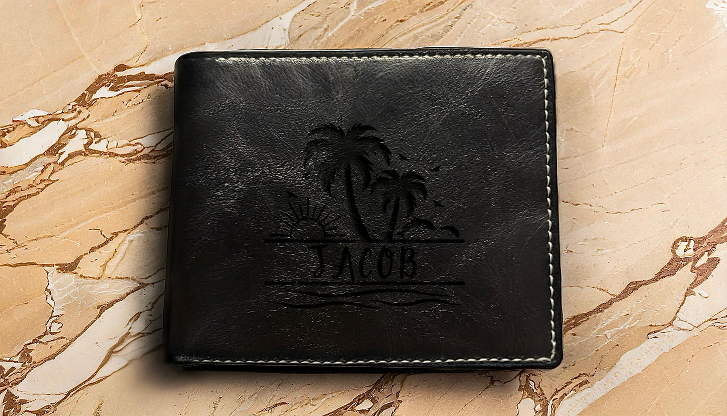 Slim Wallet - Name
