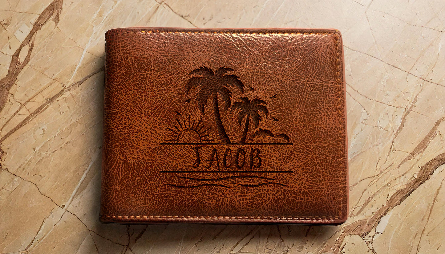 Slim Wallet - Name