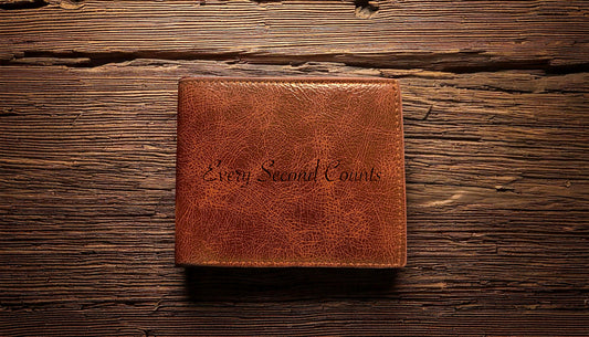Slim Wallet - Every Second Counts