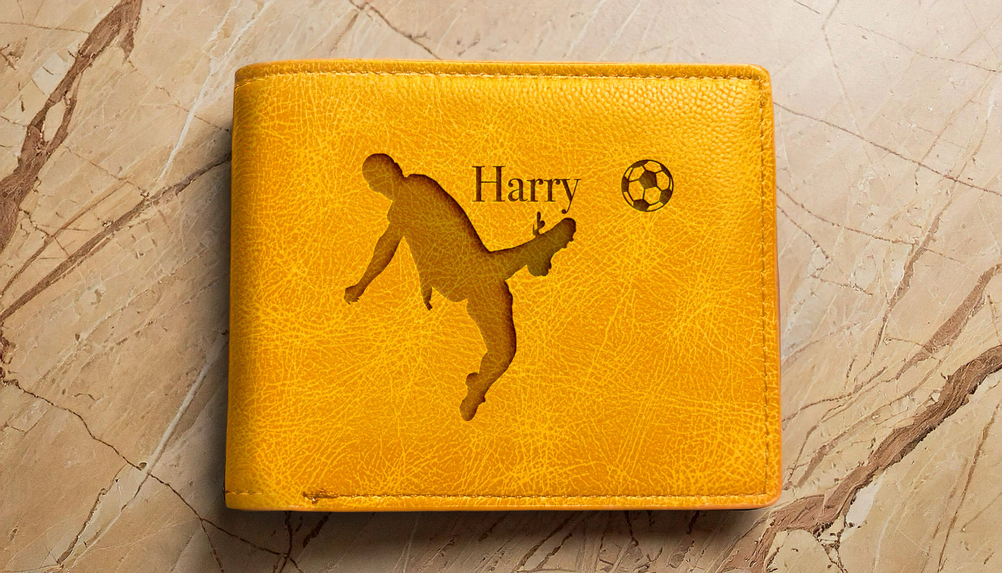 Slim Wallet - Soccer Name