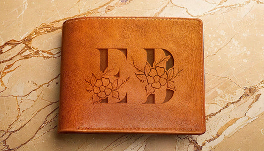 Slim Wallet - Initials